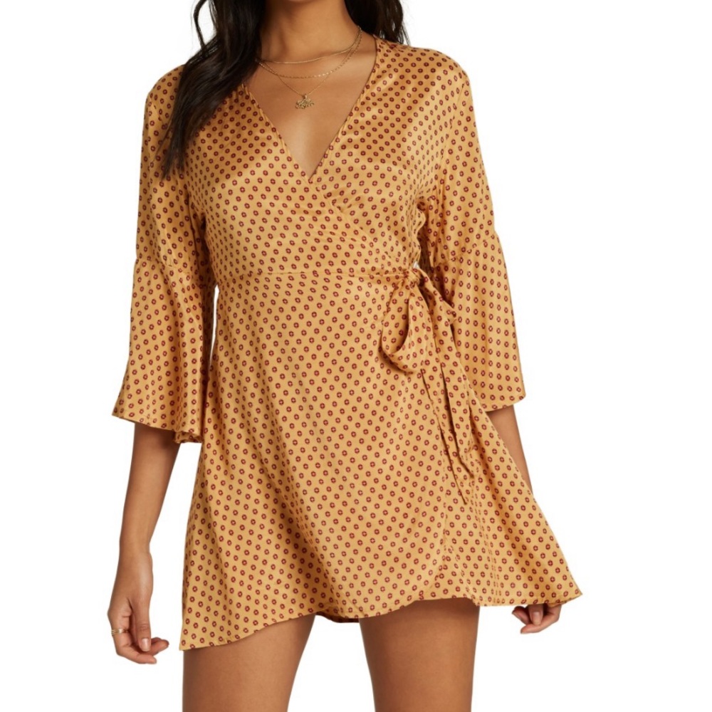 Billabong Wrap Minidress